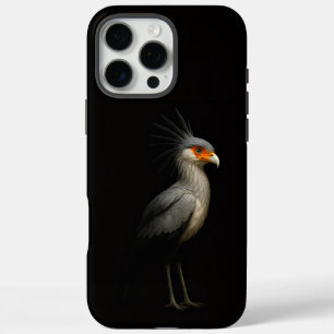Black 4 Luxe iPhone 16 Pro Max, Secretarybird Max Case