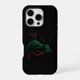 Black 4 Luxe iPhone 16 Pro, Neon Sea Slug Pro Case