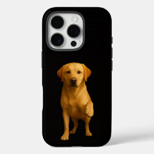 Black 4 Luxe iPhone 16 Pro, Tender Labrador Pro Case