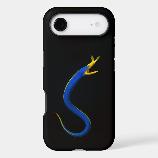 Black 4 Luxe iPhone 17 Air, Blue Ribbon Eel (Back)