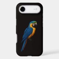 Black 4 Luxe iPhone 17 Air Blue Yellow Macaw