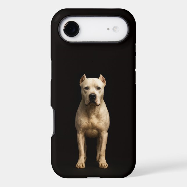 Black 4 Luxe iPhone 17 Air, Bold Dogo Argentino (Back)
