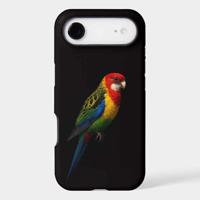 Black 4 Luxe iPhone 17 Air Eastern Rosella Parrot (Back)