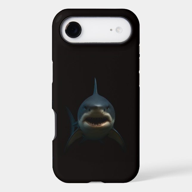 Black 4 Luxe iPhone 17 Air, Great White Shark (Back)