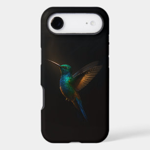 Black 4 Luxe iPhone 17 Air, Hummingbird in flight