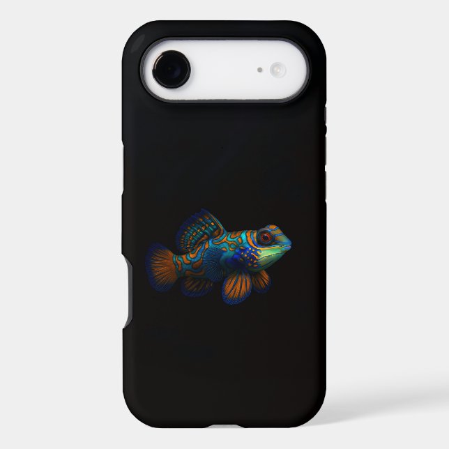 Black 4 Luxe iPhone 17 Air, Mandarin Dragonet (Back)