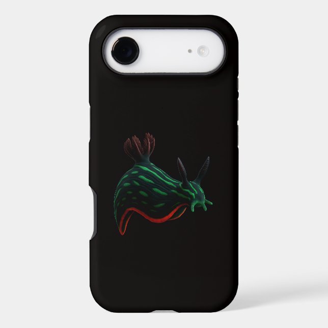 Black 4 Luxe iPhone 17 Air, Neon Sea Slug (Back)