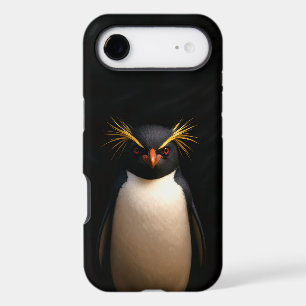 Black 4 Luxe iPhone 17 Air, Rockhopper Penguin