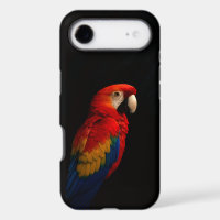 Black 4 Luxe iPhone 17 Air, Scarlet Parrot