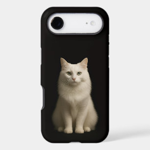 Black 4 Luxe iPhone 17 Air Turkish Angora Cat