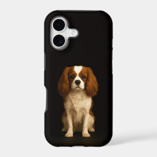 Black 4 Luxe iPhone 17 Mate, Cavalier Spaniel