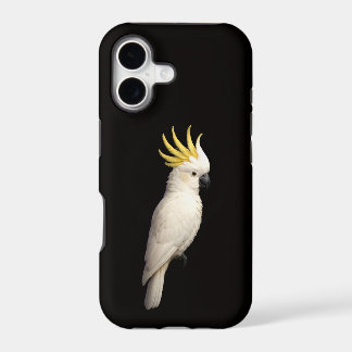 Black 4 Luxe iPhone 17 Mate Crested Cockatoo