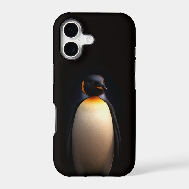 Black 4 Luxe iPhone 17 Mate, Emperor Penguin (Back)