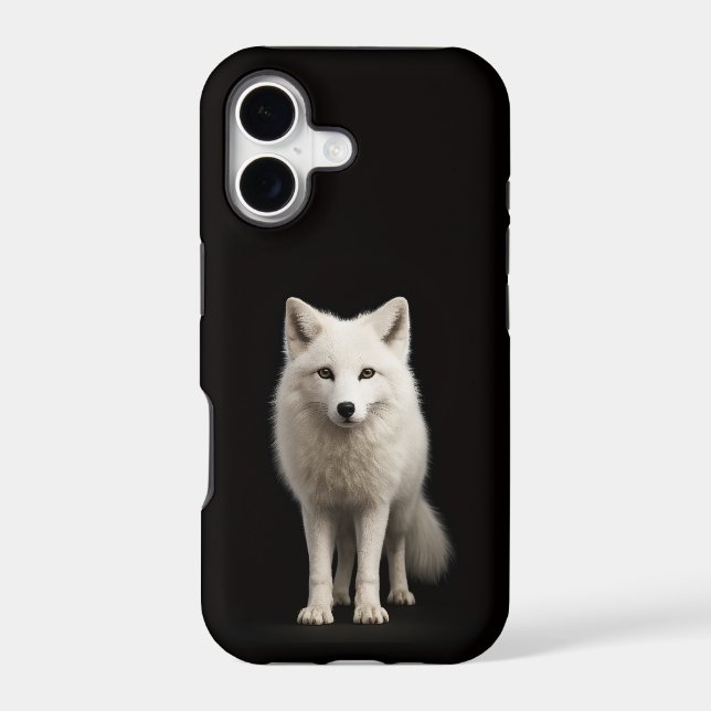 Black 4 Luxe iPhone 17 Mate, Ivory Arctic Fox (Back)