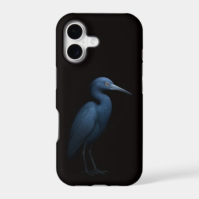 Black 4 Luxe iPhone 17 Mate Little Blue Heron (Back)
