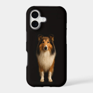 Black 4 Luxe iPhone 17 Mate, Loyal Collie Dog