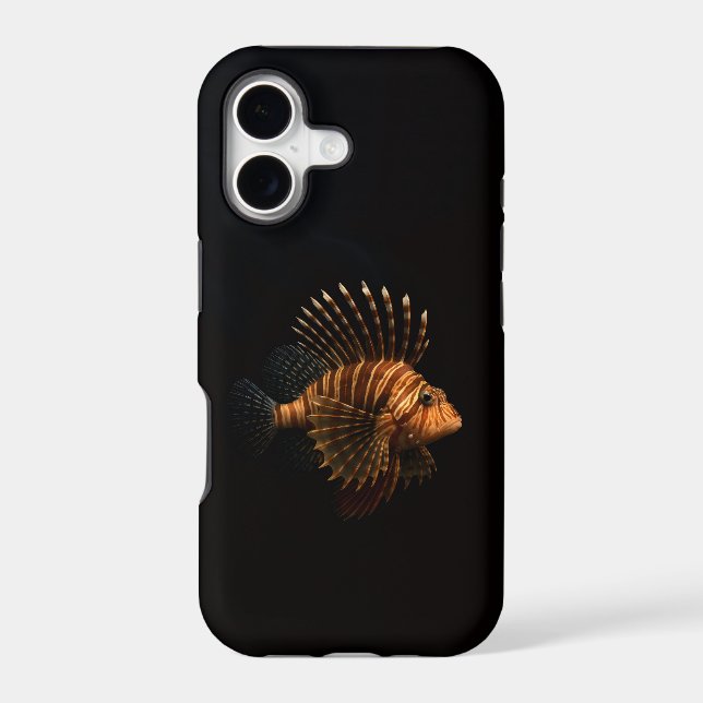 Black 4 Luxe iPhone 17 Mate Red Lionfish (Back)