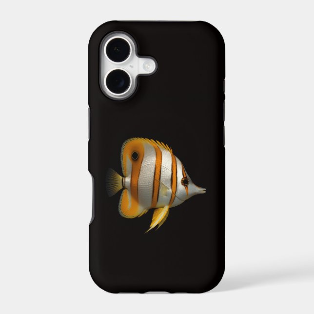 Black 4 Luxe iPhone 17 Mate Reef Butterflyfish (Back)