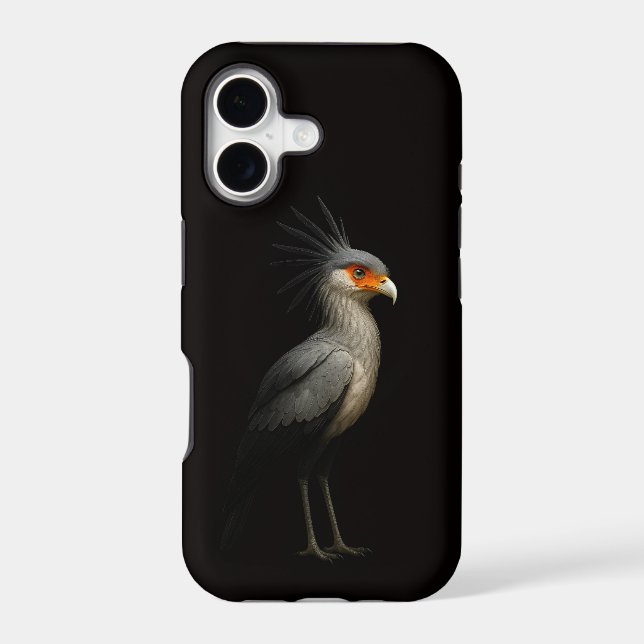 Black 4 Luxe iPhone 17 Mate Secretary Bird (Back)