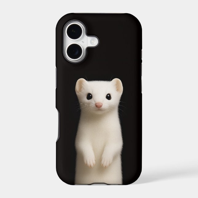 Black 4 Luxe iPhone 17 Mate, Stylish Ermine (Back)