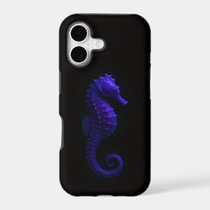 Black 4 Luxe iPhone 17 Mate Violet Blue Seahorse