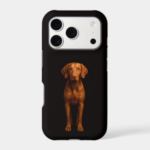 Black 4 Luxe iPhone 17 Pro, Agile Vizsla Dog