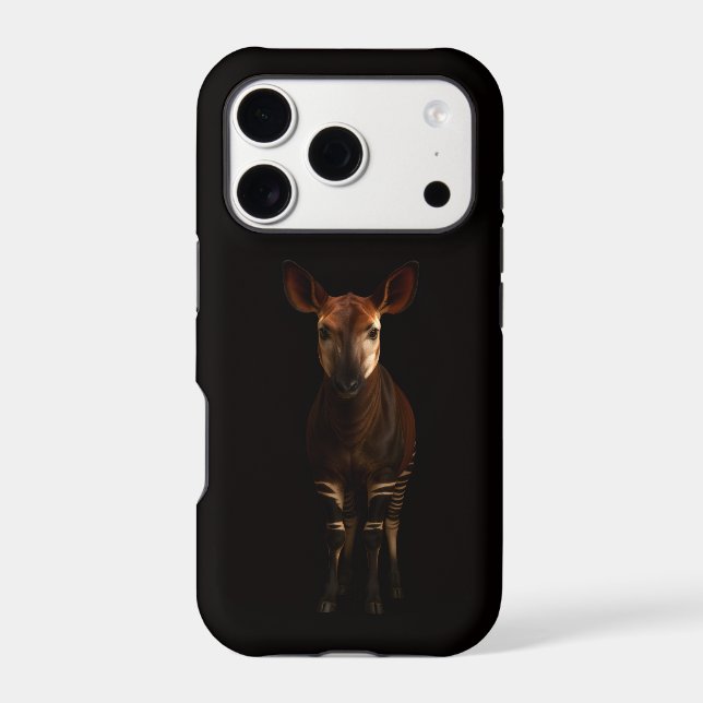 Black 4 Luxe iPhone 17 Pro, Forest Okapi (Back)