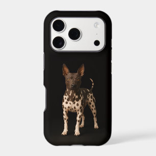 Black 4 Luxe iPhone 17 Pro, Hairless Terrier Dog