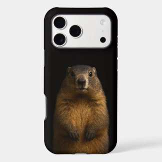 Black 4 Luxe iPhone 17 Pro Max, Fluffy Marmot