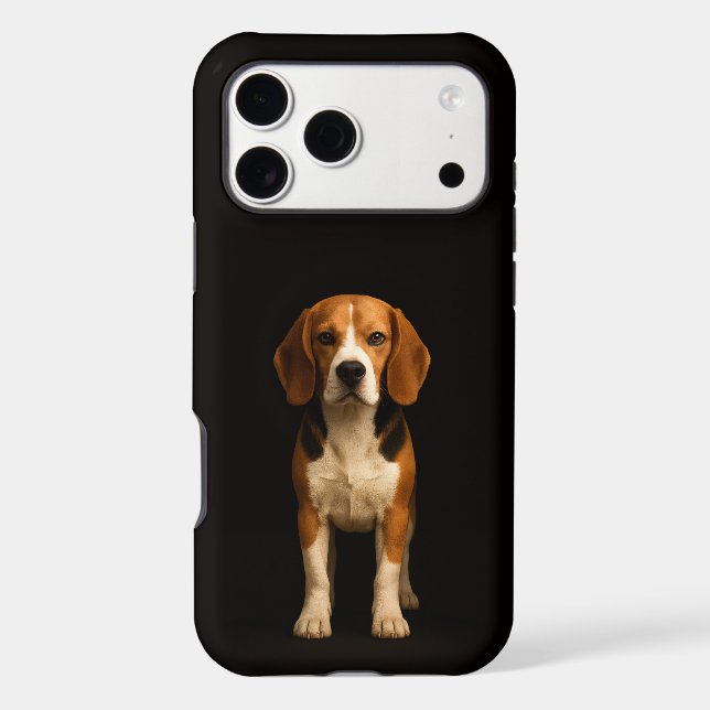 Black 4 Luxe iPhone 17 Pro Max, Kind Beagle (Back)