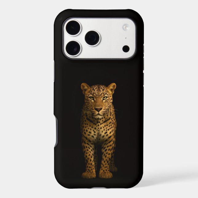 Black 4 Luxe iPhone 17 Pro Max, Majestic Leopard (Back)