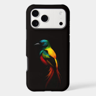 Black 4 Luxe iPhone 17 Pro Max Rainbow Bird