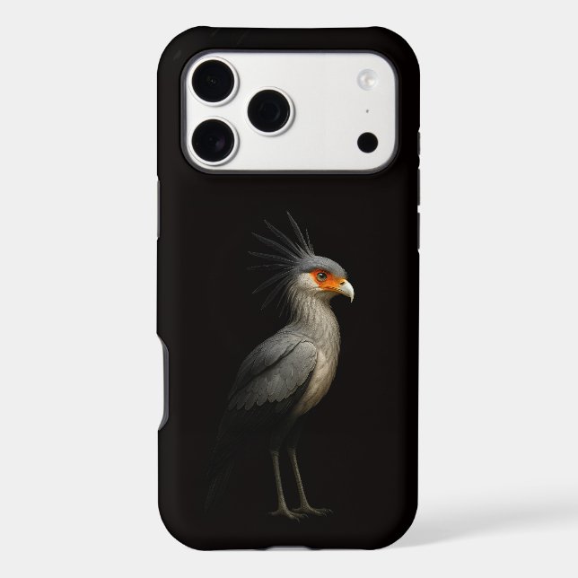 Black 4 Luxe iPhone 17 Pro Max Secretary Bird (Back)