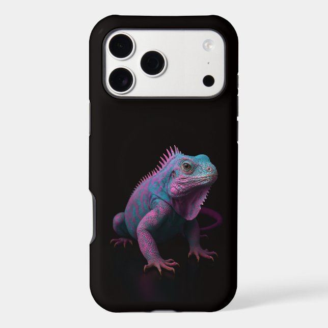 Black 4 Luxe iPhone 17 Pro Max Tropical Iguana (Back)