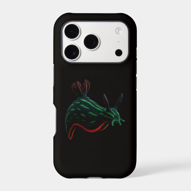Black 4 Luxe iPhone 17 Pro, Neon Sea Slug (Back)