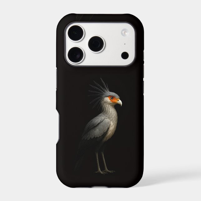 Black 4 Luxe iPhone 17 Pro, Secretary Bird (Back)