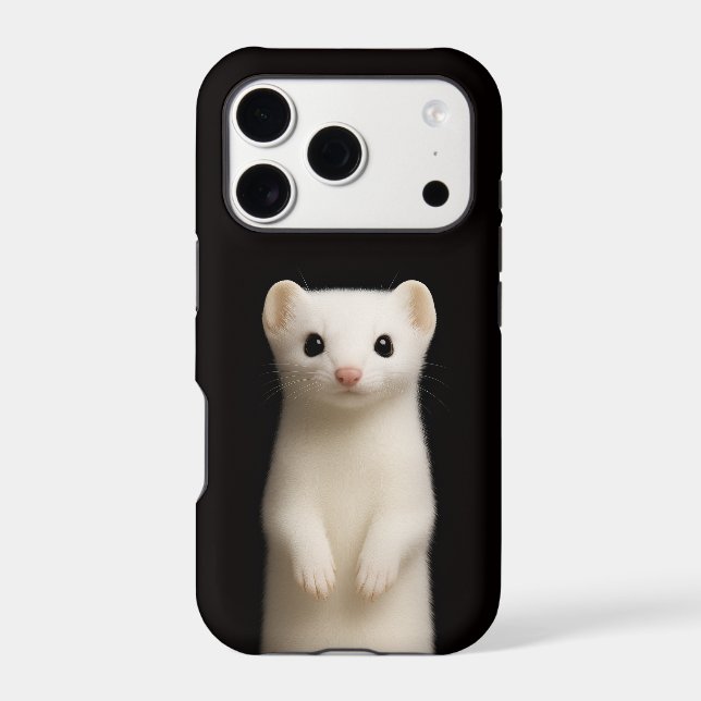 Black 4 Luxe iPhone 17 Pro, Stylish Ermine (Back)