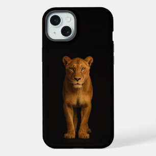 Black 4 Luxe, Noble Lioness iPhone 15 Plus Case