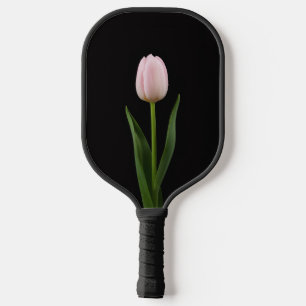 Black 4 Luxe Pickleball Paddle, Blush Pink Tulip Paddle