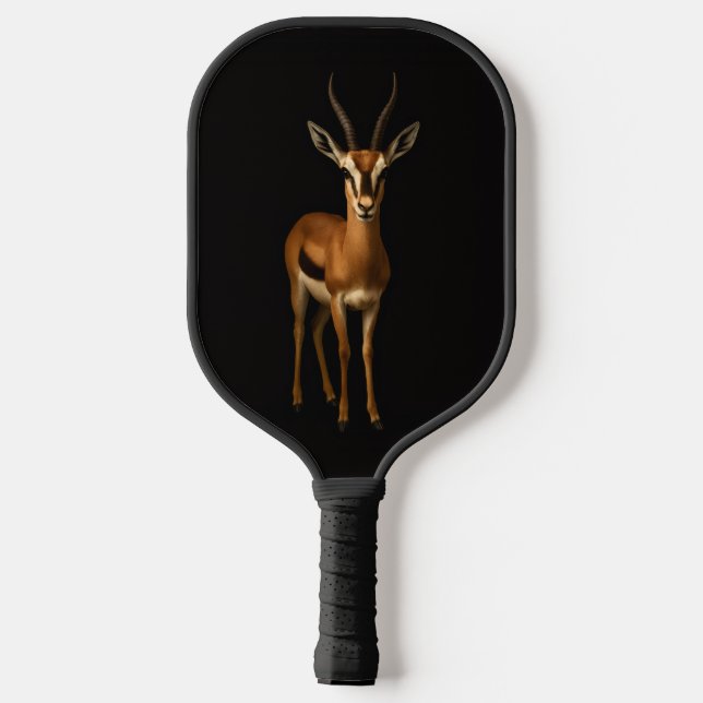 Black 4 Luxe Pickleball Paddle, Elegant Gazella Pickleball Paddle (Back)