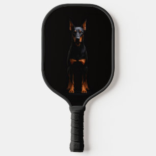 Black 4 Luxe Pickleball Paddle, Guardian Doberman Pickleball Paddle