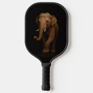 Black 4 Luxe Pickleball Paddle, Indian Elephant Paddle
