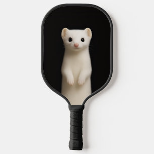 Black 4 Luxe Pickleball Paddle, Stylish Ermine Paddle