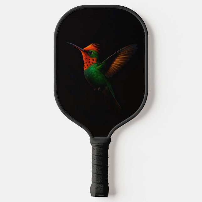 Black 4 Luxe Pickleball Paddle, Tufted Coquette Pickleball Paddle (Back)