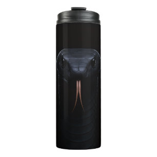 Black 4 Luxe Thermal Tumbler, Black Mamba Tumbler