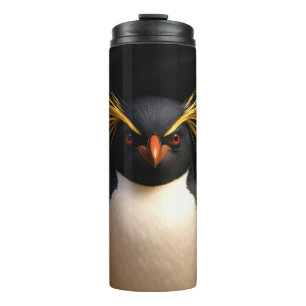 Black 4 Luxe Thermal Tumbler, Rockhopper Penguin Tumbler