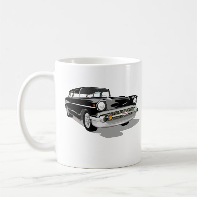 Black '57 Nomad Coffee Mug (Left)