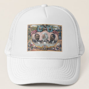 Black Abolitionist Heroes, Frederick Dougla$$ Trucker Hat