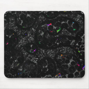 Black Aborigine Mouse Pad