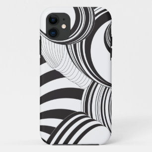 Black Abstract Phone Case